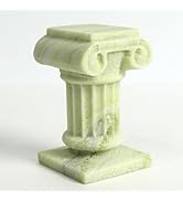 Vintage Marble Pillar Candle Holder, Natural Marble Candlestick Holder, French Centerpieces for T...
