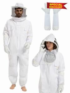Sting Proof Bee Suit Beekeeping Suit for Men Women
