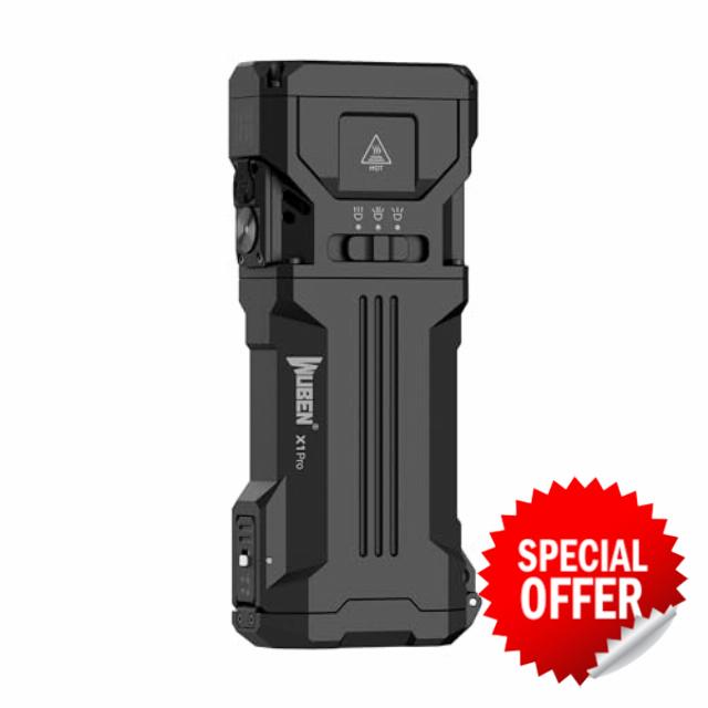 WUBEN X1Pro Rechargeable Flashlights high lumens
