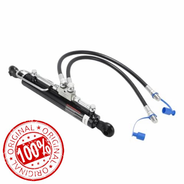 Solimeta Hydraulic Top Link Cat.1-1 with Locking Block Hydraulic Cylinder (20-7/8"~31-7/8") with 2 Hoses & G3/8" Check Valve