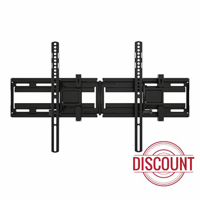 SANUS Extendable Tilting TV Wall Mount for 32”–90” TVs up to 110 lbs – 5.2” Extension for Easy Cable Access and Added Tilt