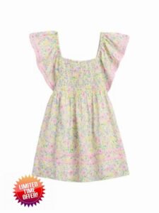 GAP Baby Girls' Novelty Smocked Woven Dress