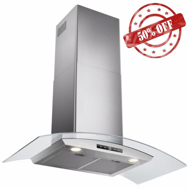 VIKIO HOME 36 Inch Wall Mount Range Hood