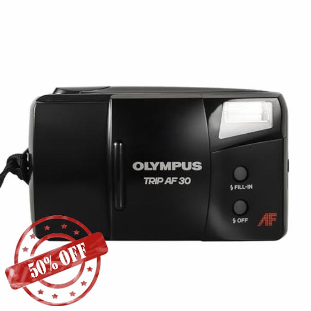 Olympus Trip AF 30 35mm Point & Shoot Film Camera – Autofocus