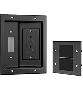 FORGING MOUNT Recessed TV Wall Mount for 50-100" TVs, Holds 176 lbs, VESA 800X600 Heavy Duty Full...