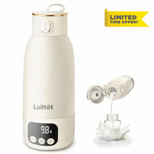 Portable Bottle Warmer for Travel Fast Baby Milk Warmer On-the-Go Breastmilk Warmer for Formula & Water