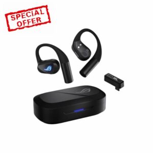ASUS ROG Cetra Open Wireless Open Ear Earbuds – Dual-Mode (BT/2.4GHz)