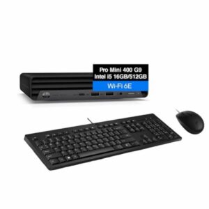 HP Pro Mini 400 G9 Business Mini Desktop (14th Gen 14-core Intel i5-14500T (Beats i7-12700T)