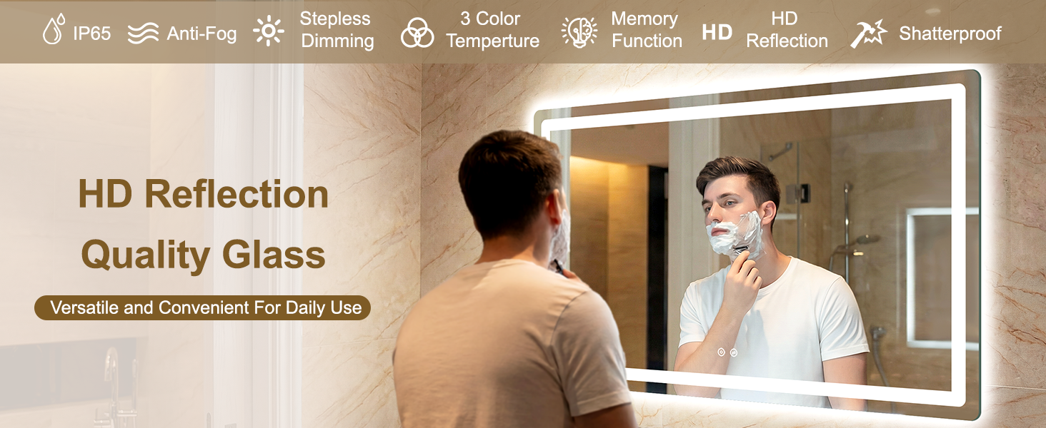 HD Reflection Quality Glass