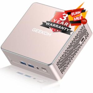 GEEKOM A5 Mini PC with AMD Ryzen 7 5800H