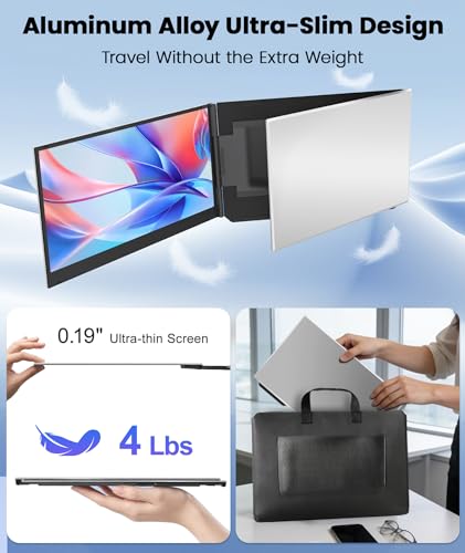 Travel Monitor for 13–17.3" Laptops