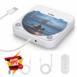 Portable Car CD Player with USB/AUX Port