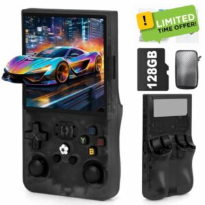R36MAX Handheld Game Console - 4.0-Inch Screen