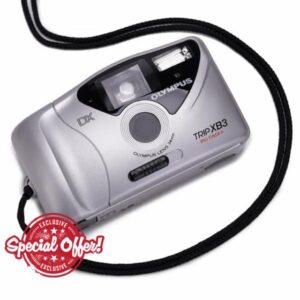 Olympus Trip XB3 35mm Point & Shoot Film Camera – Fixed Focus Lens