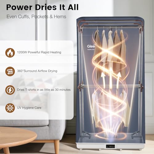 1200W Quiet Fast Drying with Adjustable Timer