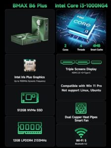 Intel Core i3 Processor (i3-1000NG4