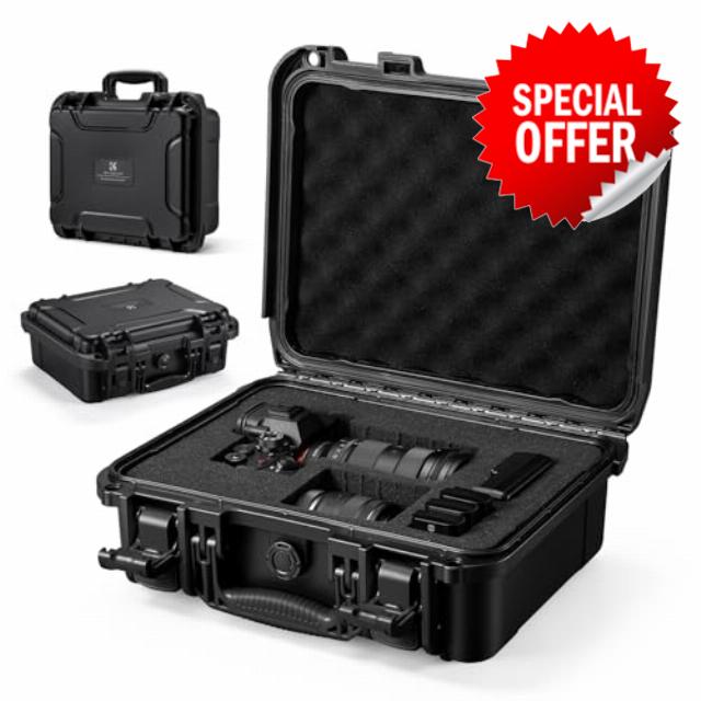 K&F CONCEPT Waterproof Hard Case