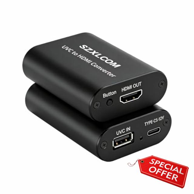 UVC to HDMI Converter 1080P 60Hz