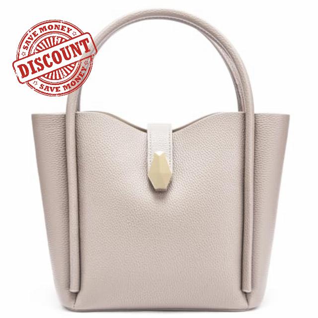 hedexe Leather Bucket Bags for Women: Designer Genuine Leather Tote Shoulder Purse - Fashion Ladies Satchel Handbag | Water-resista