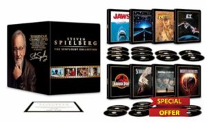 Steven Spielberg: The Spotlight Collection – Limited Edition Steelbook Library Case [4K Ultra HD + Blu-ray + Digital] (Amazon Exclusive)