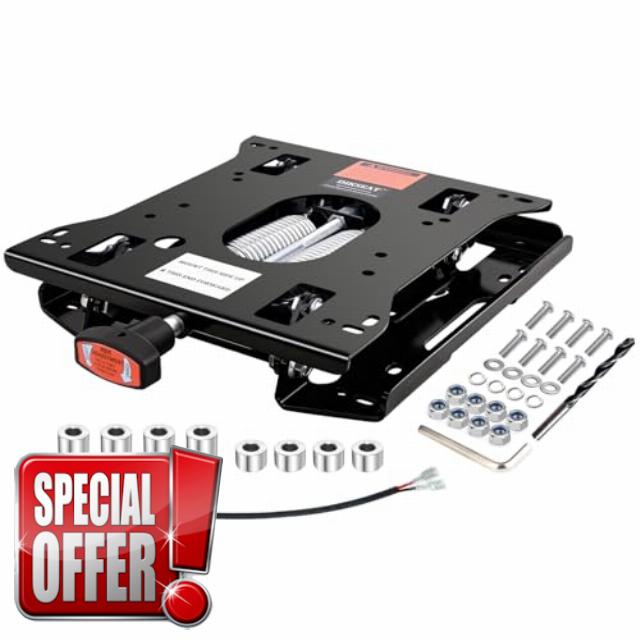 Universal Seat Suspension Kit Low Profile Heavy-Duty Suspension for Zero Turn Lawn Mower Tractor