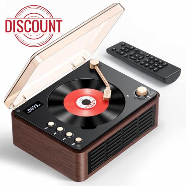 CD Player Portable with Bluetooth