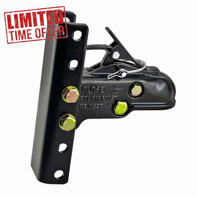 2-5/16" Trailer Coupler Heavy Duty Adjustable 15