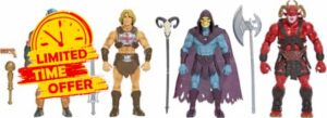Masters of the Universe Action Figure Toy 4 Pack
