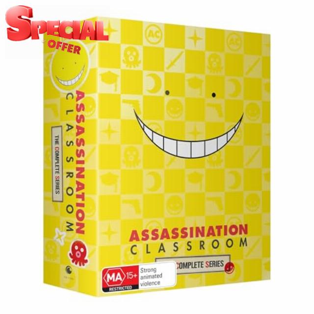 Assassination Classroom: The Complete Series 9pc