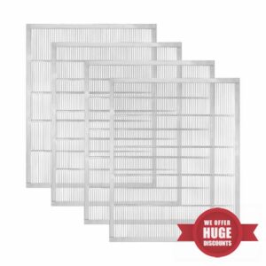 4Pcs Bee Queen Excluder 10 Frame Metal