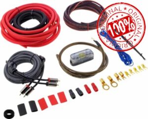 VGK4GA 4 Gauge Complete Amplifier Installation Wiring Kit 4AWG CCA