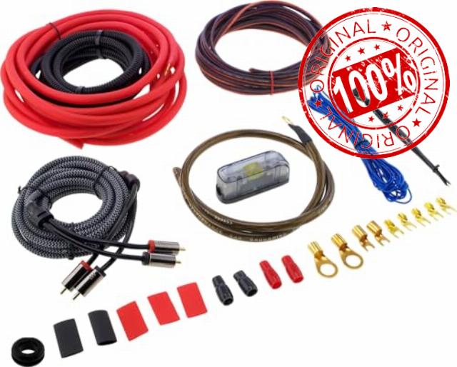VGK4GA 4 Gauge Complete Amplifier Installation Wiring Kit 4AWG CCA