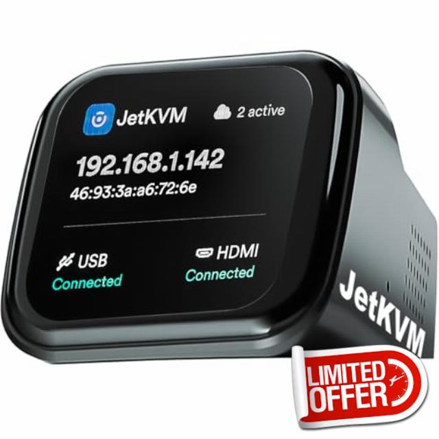 JetKVM IP KVM Over IP PC Remote Control