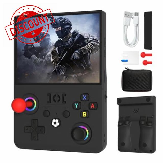 Newest R36MAX Ⅱ 4.5 Inch Retro Handheld Game Console