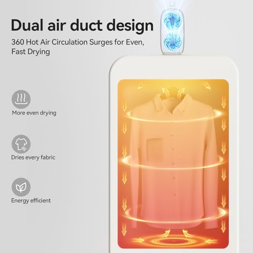 Compact Electric Clothes Dryer Machine Apartment