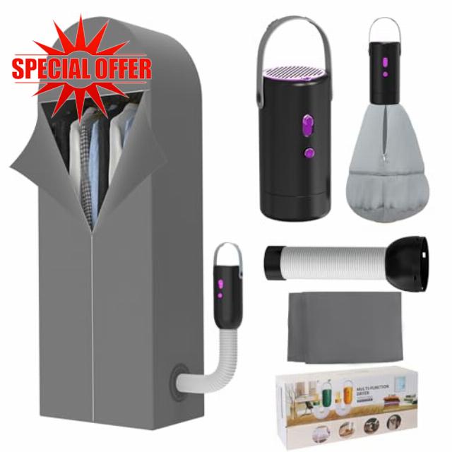 Portable Clothes Dryer - Compact Dryer for Travel