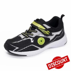 TARANIS Boys Sneakers Kids Running Shoes Lightweight Tennis Sports Shoes with Hook & Loop Straps