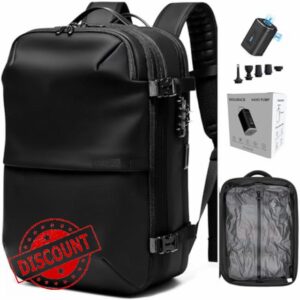 Vacuum Backpack Travel with Pump