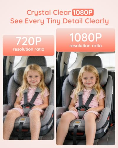 7.2" Split Screen Backseat Camera