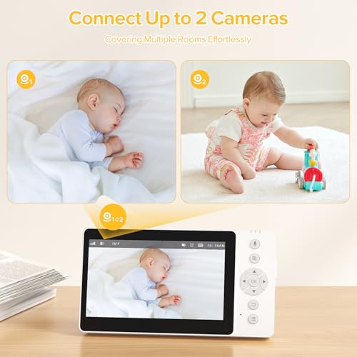 Baby Monitor with Camera and Audio