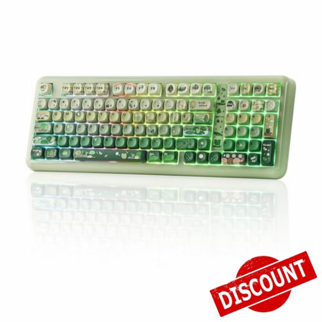 KiiBoom Phantom98 Lite 96% Wireless Mechanical Gaming Keyboard