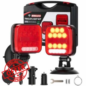 Wireless Trailer Lights Magnetic