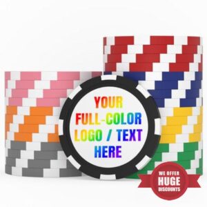 Custom Poker Chips 50-500 Pcs