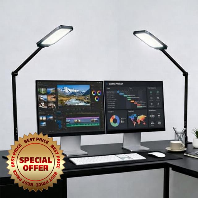 NS Desk Lamp 2 Pack for Home Office