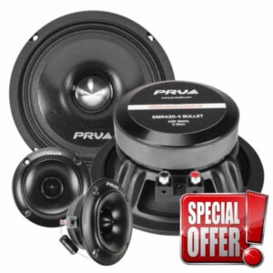 PRV AUDIO 1080 Watts Bundle 2X 6.5 Midrange Speakers 420 Watts