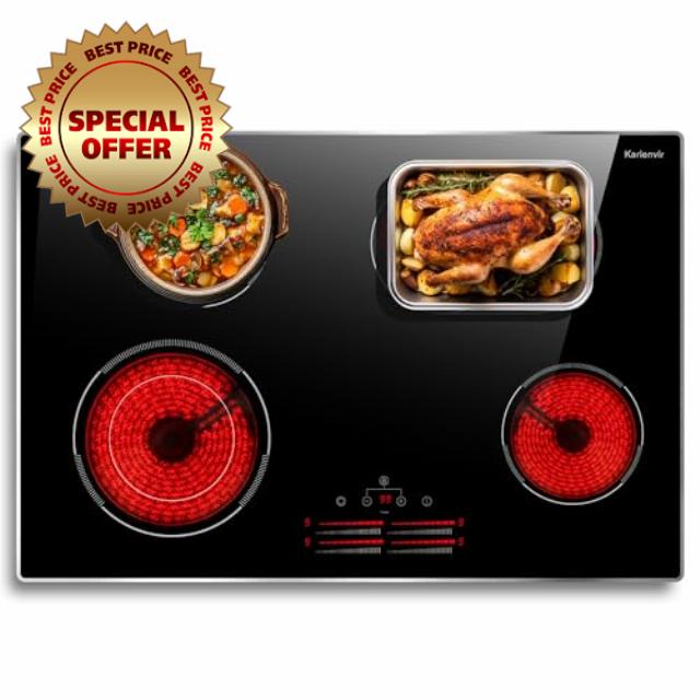 30 Inch Electric Cooktop