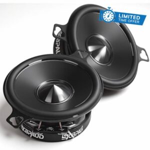 Upgrade 3.5" Speakers Car Audio 300W Peak Power Deep Bass & Crystal Clear Audio