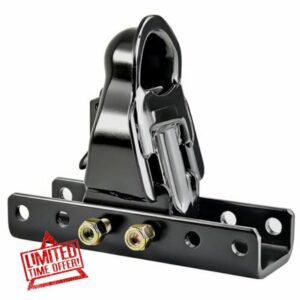 2-5/16" Adjustable Trailer Coupler with 14000lbs Capacity w/Channel and 5 Position Channel and Fasteners Utility Equipment Trailers