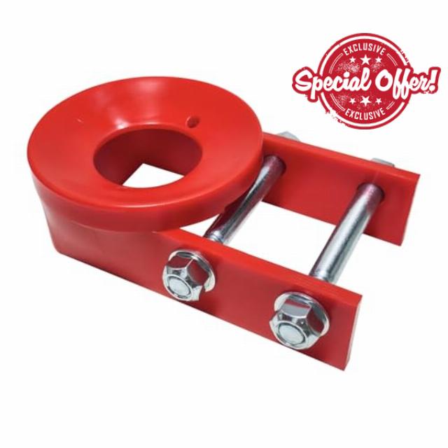 Ultimate 5th Wheel Connection - Andersen Hitches Kingpin Coupler Block 3244 with Ball Funnel Design for Easy Hookup (Set A)