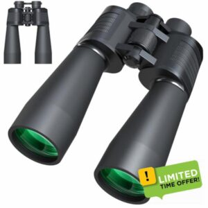 20x60 Binoculars for Adults High Powered - OPAITA HD Binoculars with BAK4 Prism & FMC Lens for Clear Low Light Vision - Large View Binoculars for Bird Watching Hunting Cruise Camping Travel Stargazing